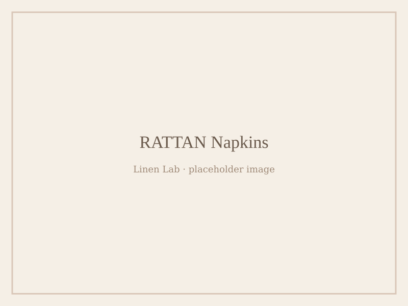 Rattan Napkins