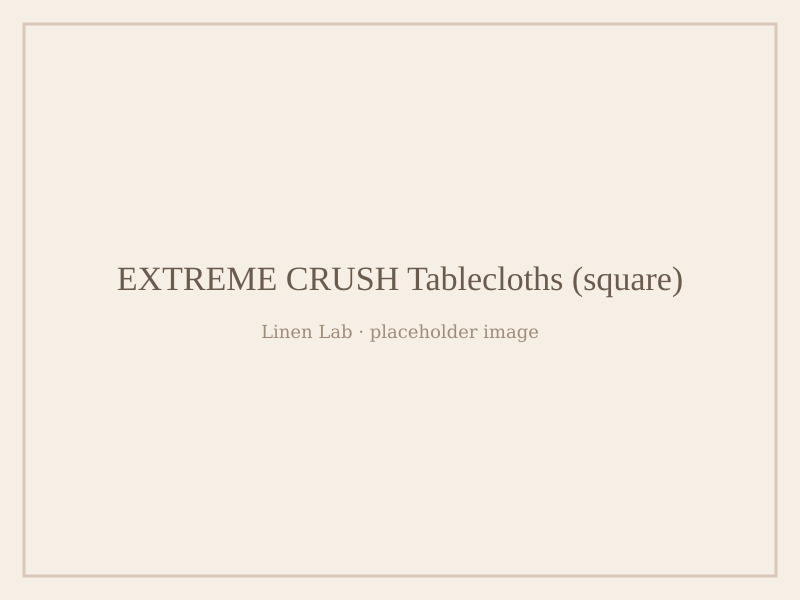 Extreme Crush Tablecloths — Square