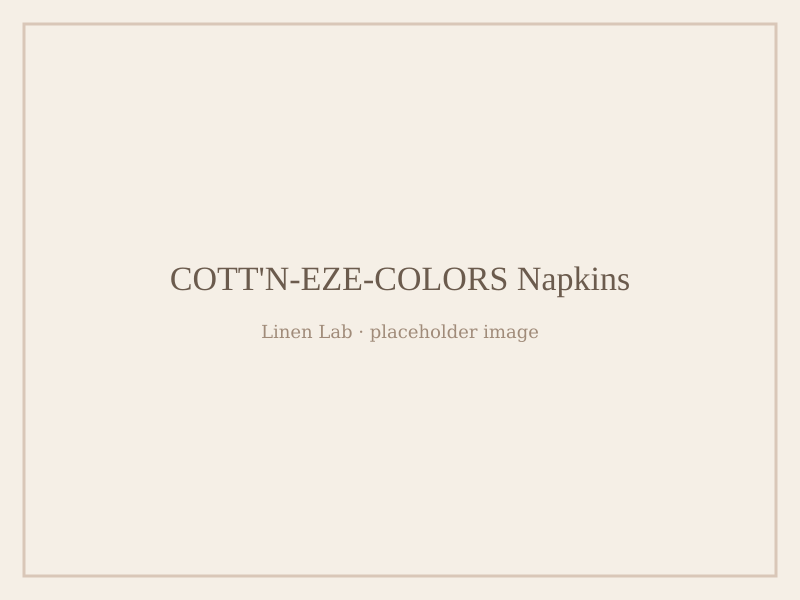 Cott'n-Eze-Colors Napkins