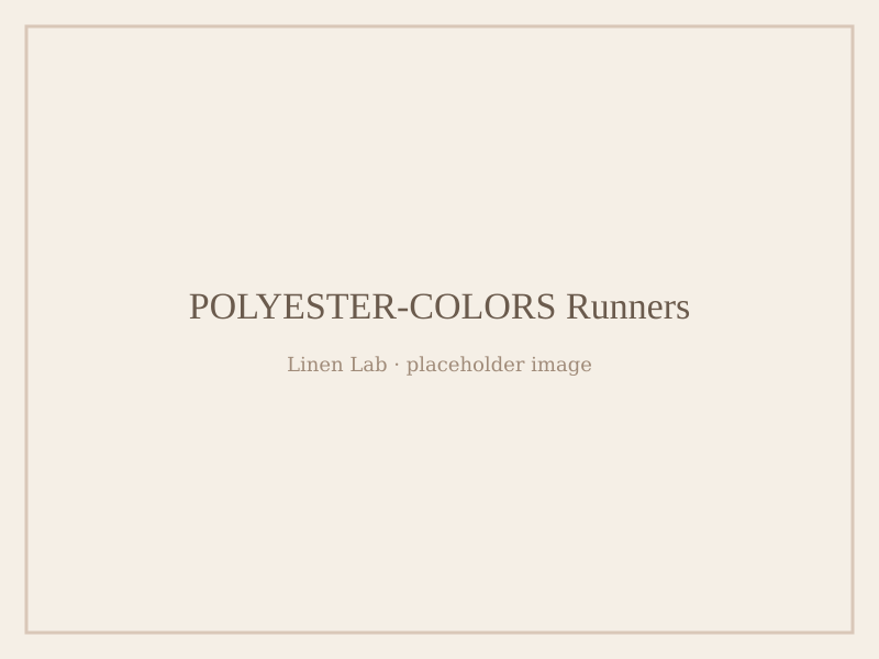 Polyester-Colors Runners