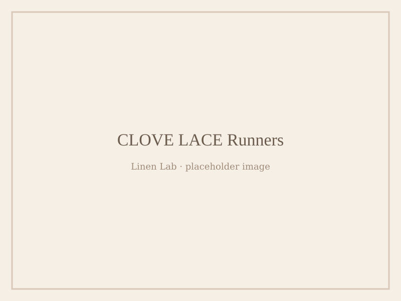 Clove Lace Runners