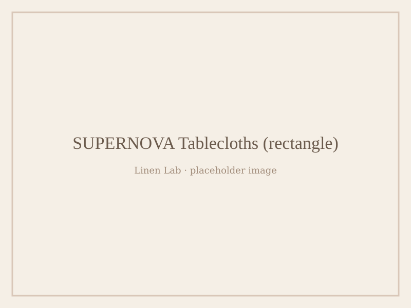 Supernova Tablecloths — Rectangle