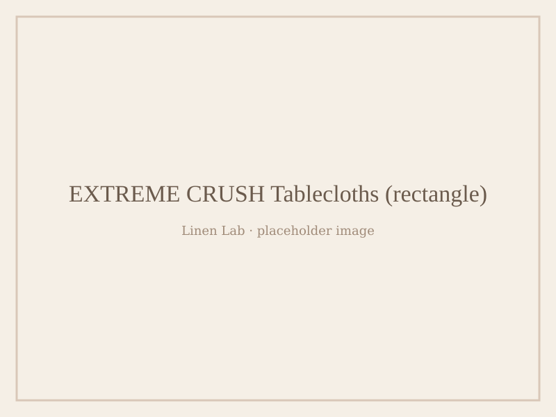Extreme Crush Tablecloths — Rectangle