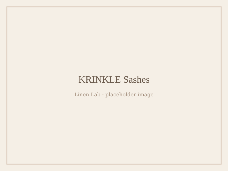 Krinkle Sashes