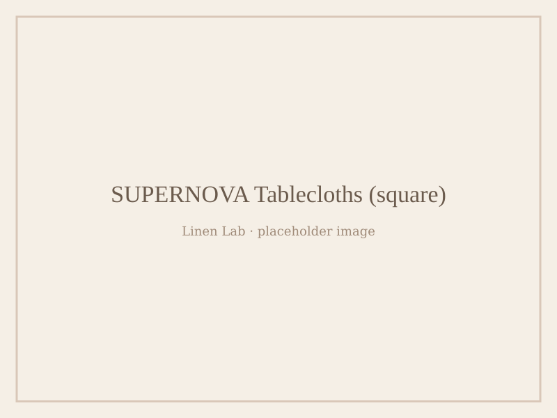 Supernova Tablecloths — Square