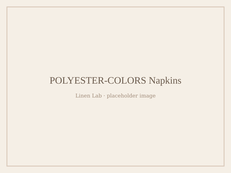 Polyester-Colors Napkins