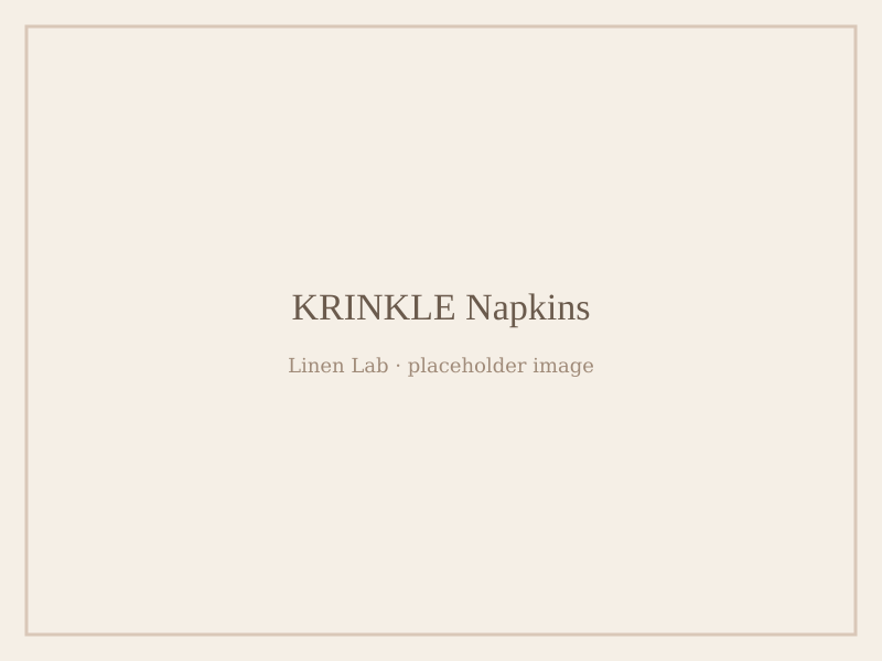 Krinkle Napkins