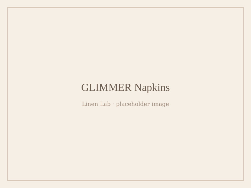 Glimmer Napkins