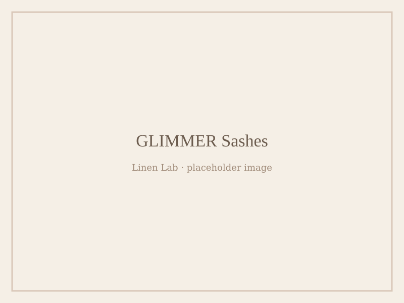 Glimmer Sashes