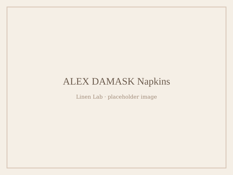 Alex Damask Napkins