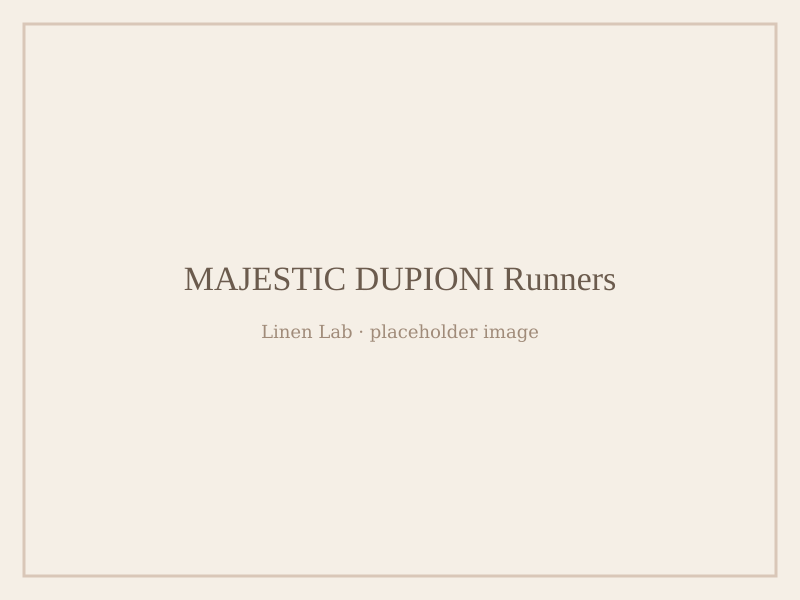 Majestic Dupioni Runners