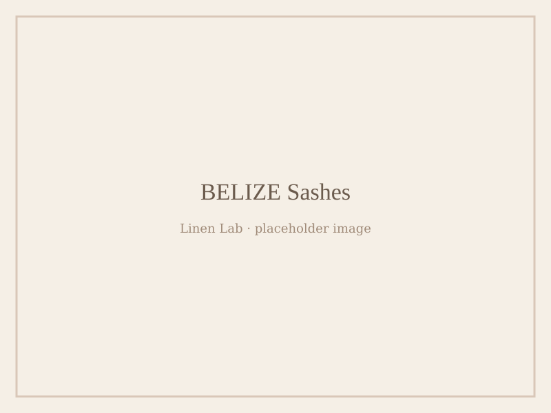 Belize Sashes